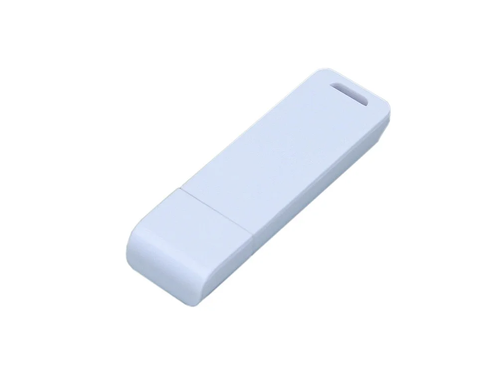 USB 2.0- флешка на 32 Гб с оригинальным двухцветным корпусом белый 32Gb - фото 3