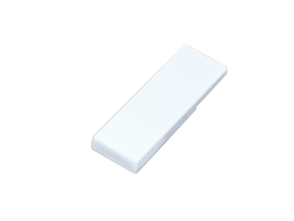 USB 2.0- флешка промо на 64 Гб в виде скрепки белый 64Gb - фото 1