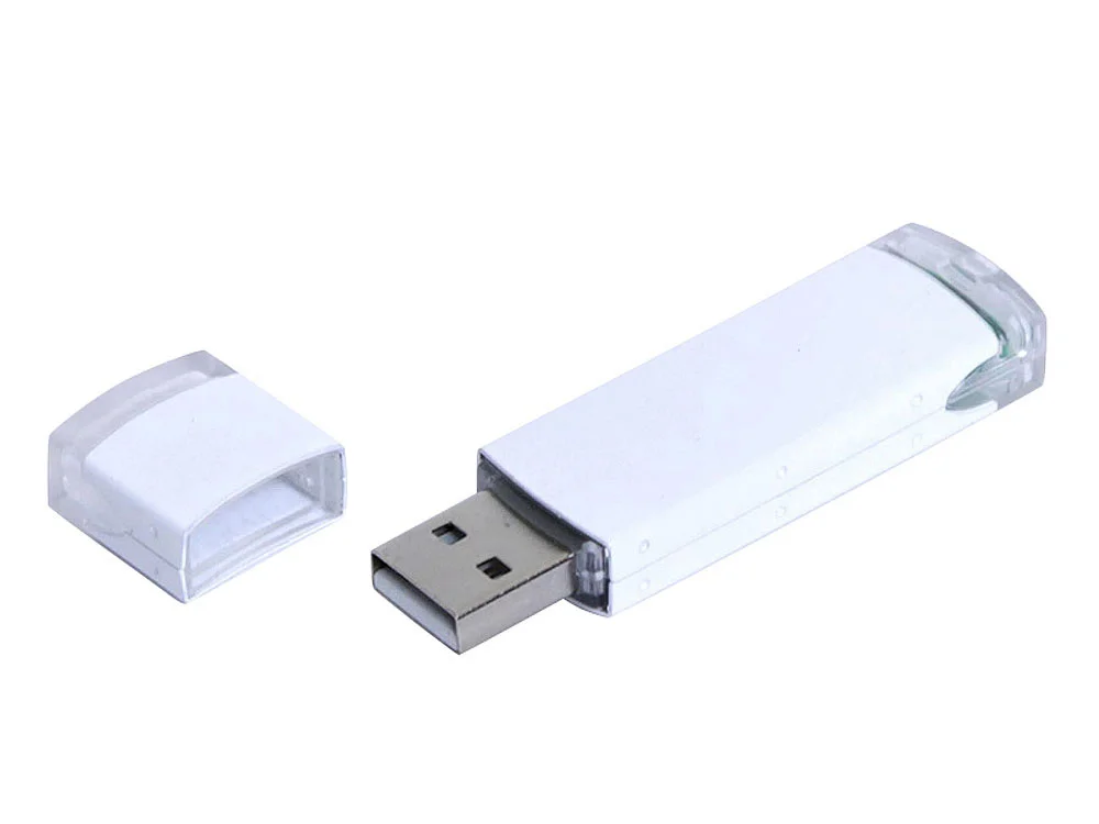 USB 2.0- флешка промо прямоугольной классической формы - фото 3
