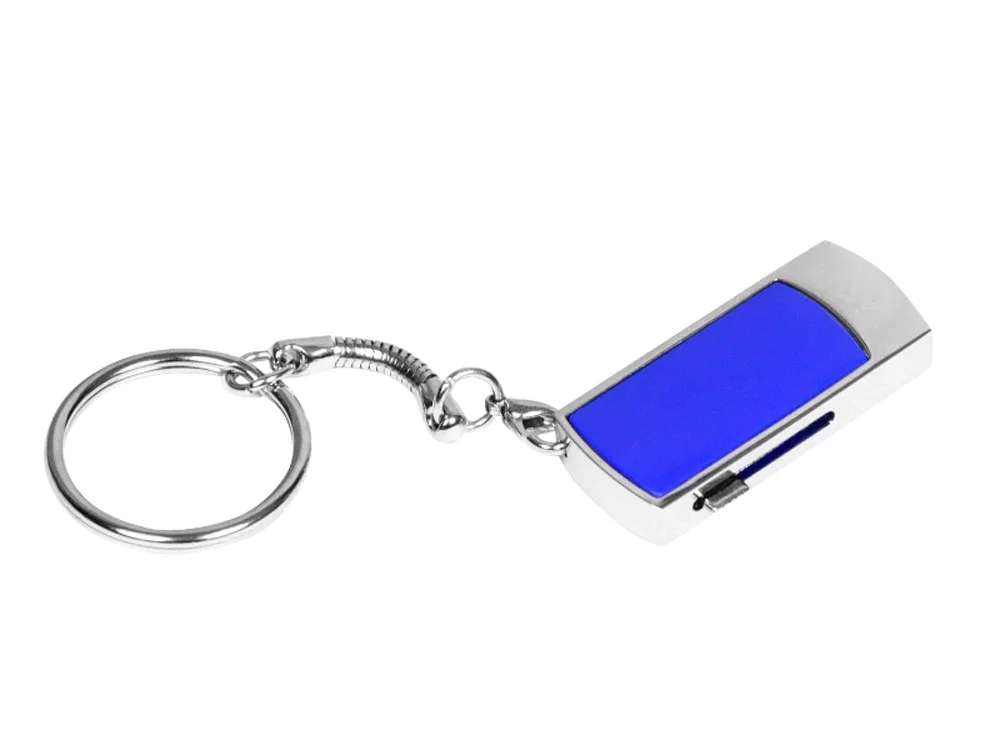 USB 2.0- флешка с выдвижным механизмом и мини чипом - фото 7