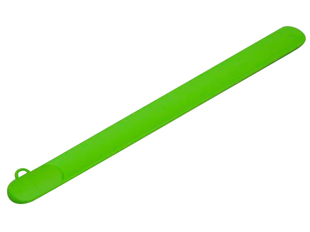 USB 2.0- флешка на 16 Гб в виде браслета зеленый 16Gb - фото 1