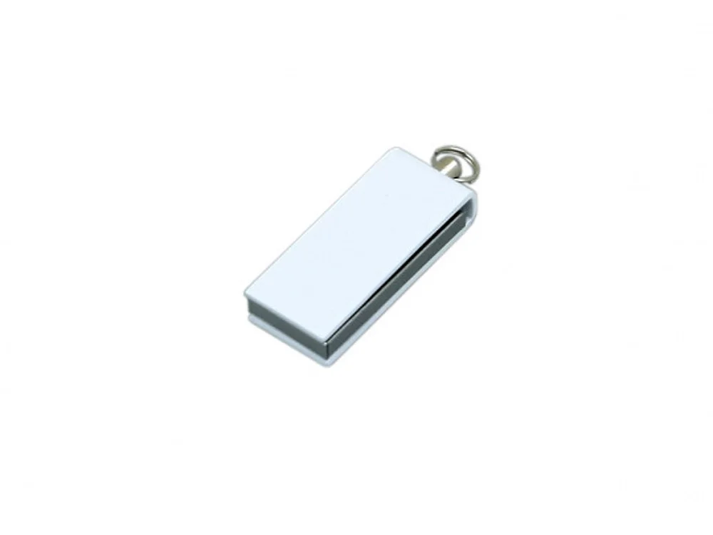 USB 2.0- флешка мини на 32 Гб с мини чипом в цветном корпусе белый 32Gb - фото 1