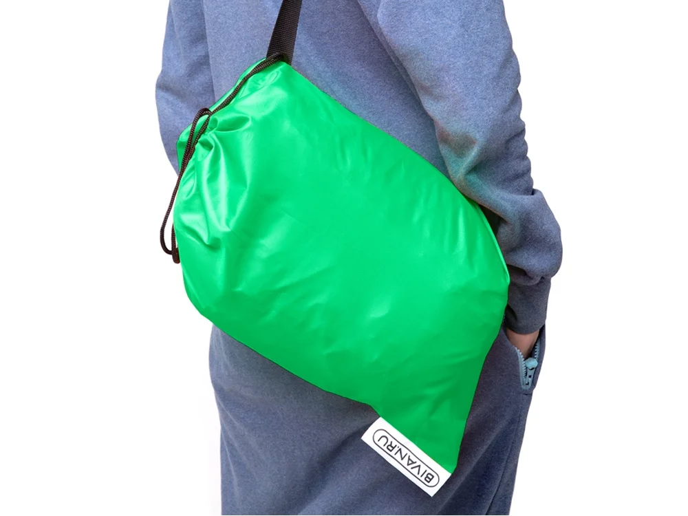 Надувной диван Биван 2.0 салатовый - фото 9