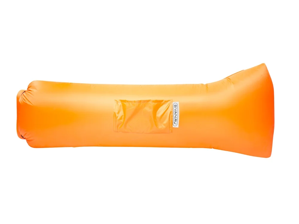 Надувной диван Биван 2.0 оранжевый - фото 3