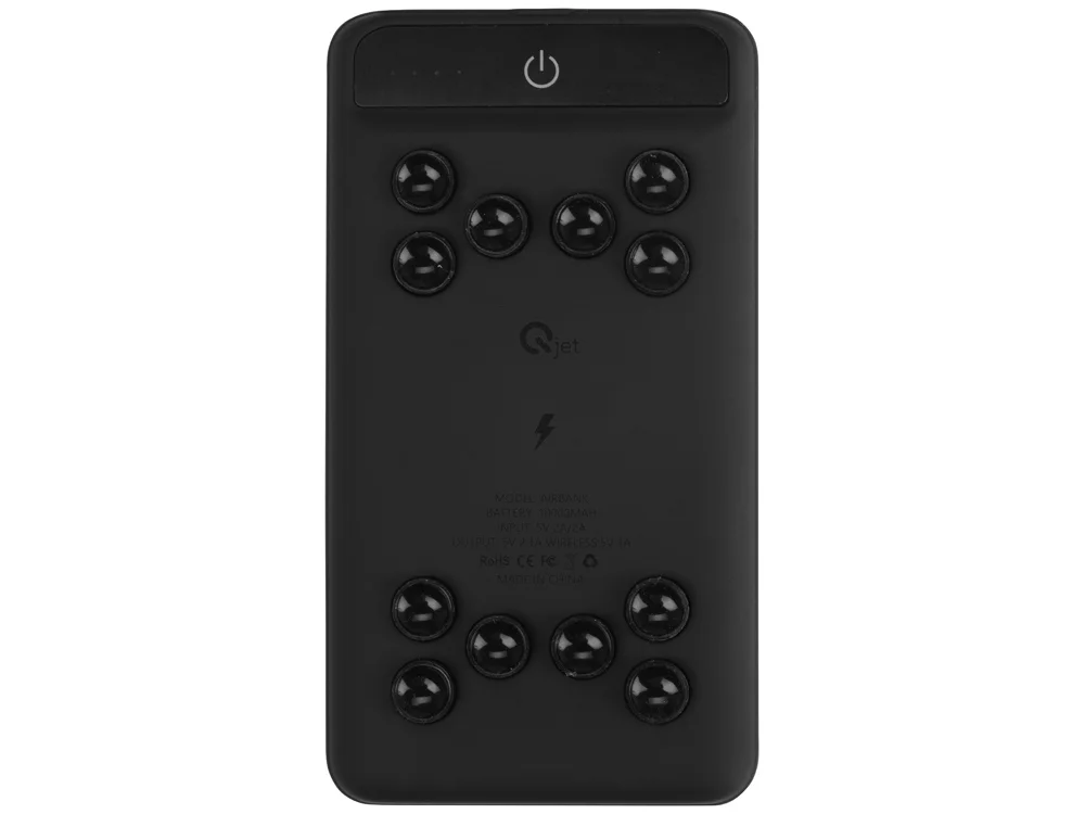 Беспроводной внешний аккумулятор Airbank 10000 mAh черный - фото 8