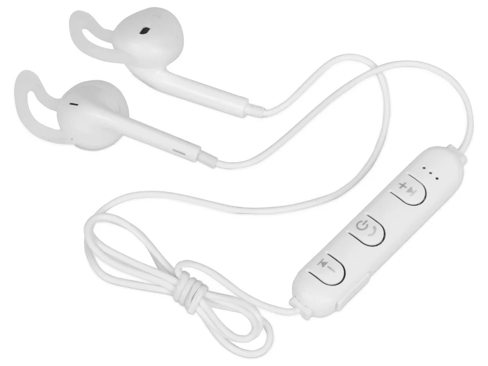 Беспроводные наушники Get Up с чехлом белый - фото 2