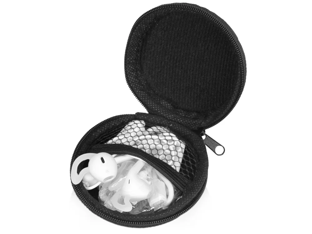Беспроводные наушники Get Up с чехлом белый - фото 6