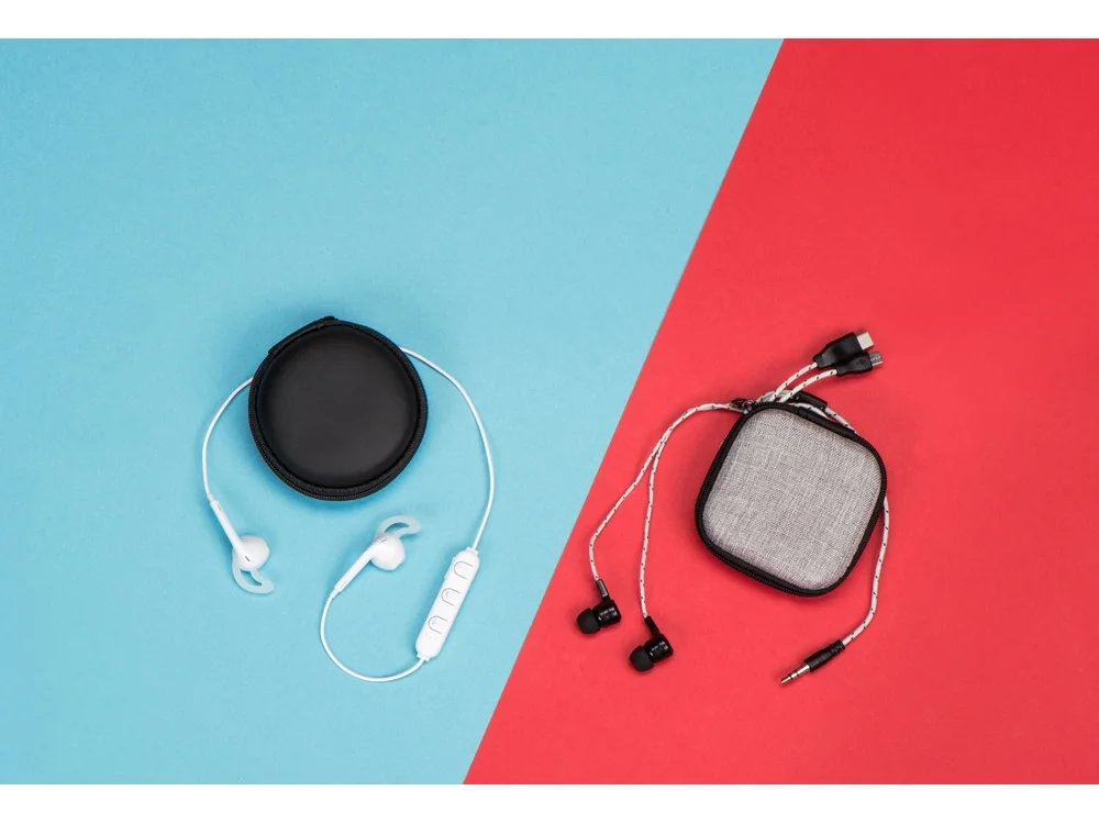 Беспроводные наушники Get Up с чехлом белый - фото 9