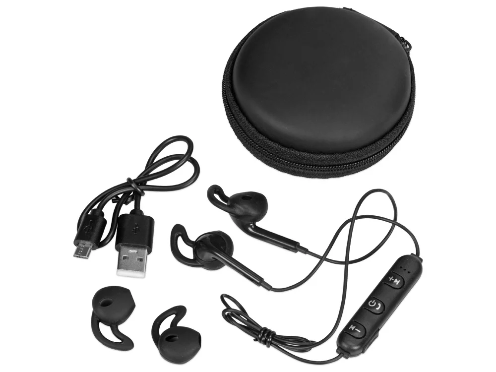 Беспроводные наушники «Get Up» с чехлом - фото 2