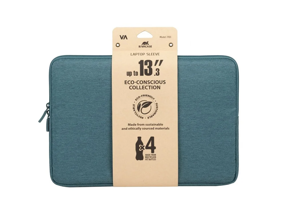 ECO чехол для ноутбука 13.3-14 аквамарин - фото 3