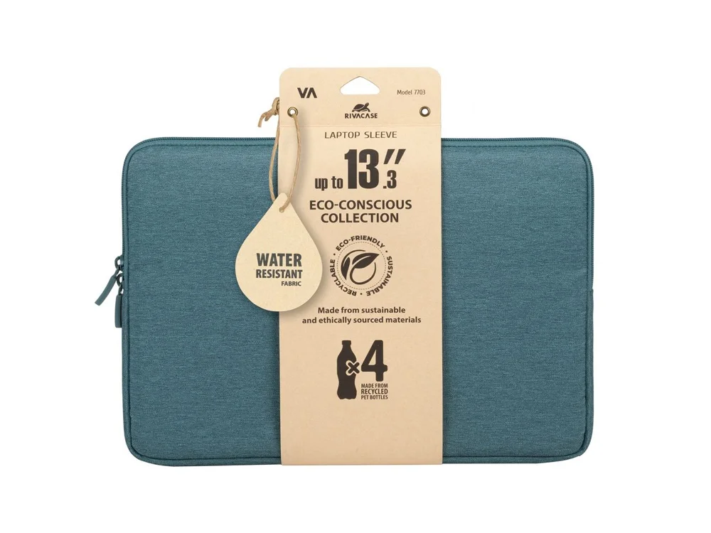 ECO чехол для ноутбука 13.3-14 аквамарин - фото 5