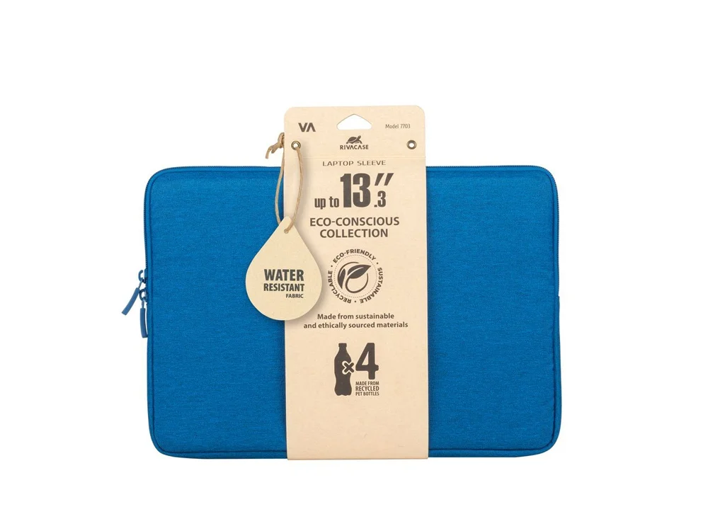 ECO чехол для ноутбука 13.3-14 лазурно-синий - фото 5