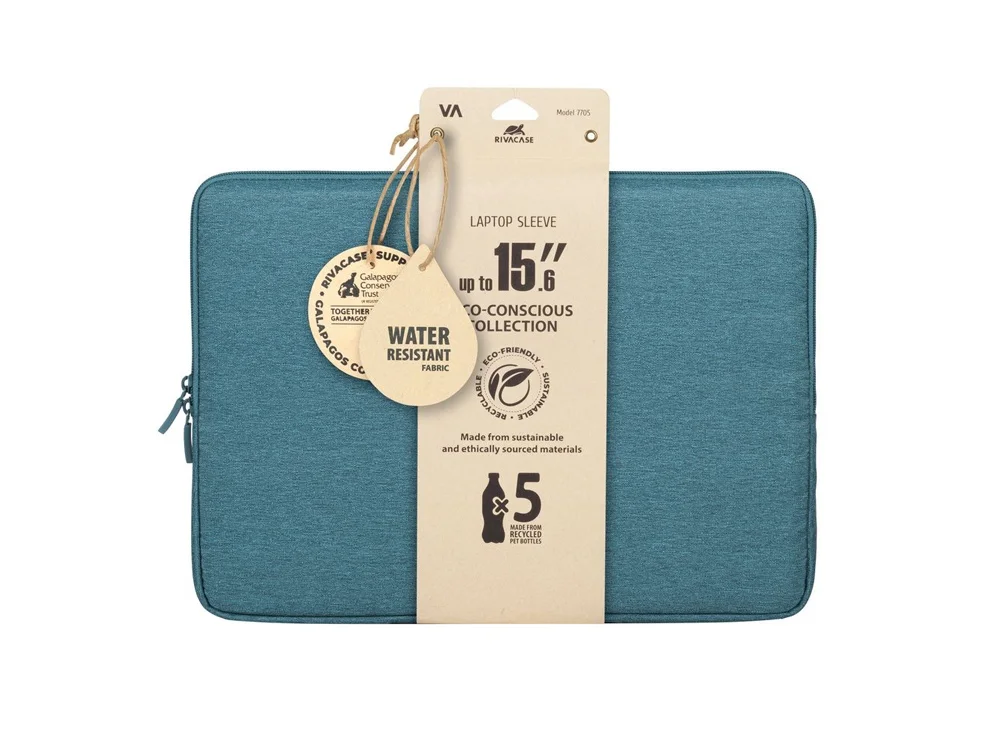ECO чехол для ноутбука 15.6 аквамарин - фото 11
