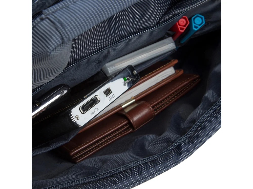 Сумка для ноутбука 15.6 синий - фото 8