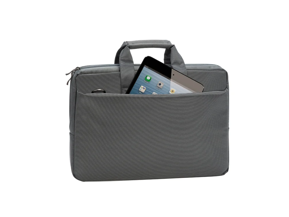 Сумка для ноутбука 15.6 серый - фото 9