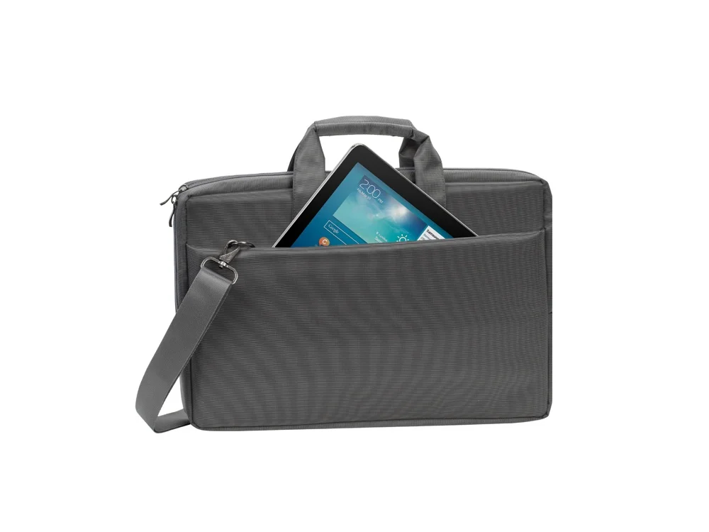 Сумка для ноутбука 17.3 серый - фото 2
