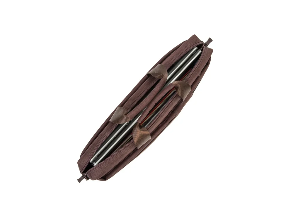 Сумка для ноутбука 15.6 коричневый - фото 6