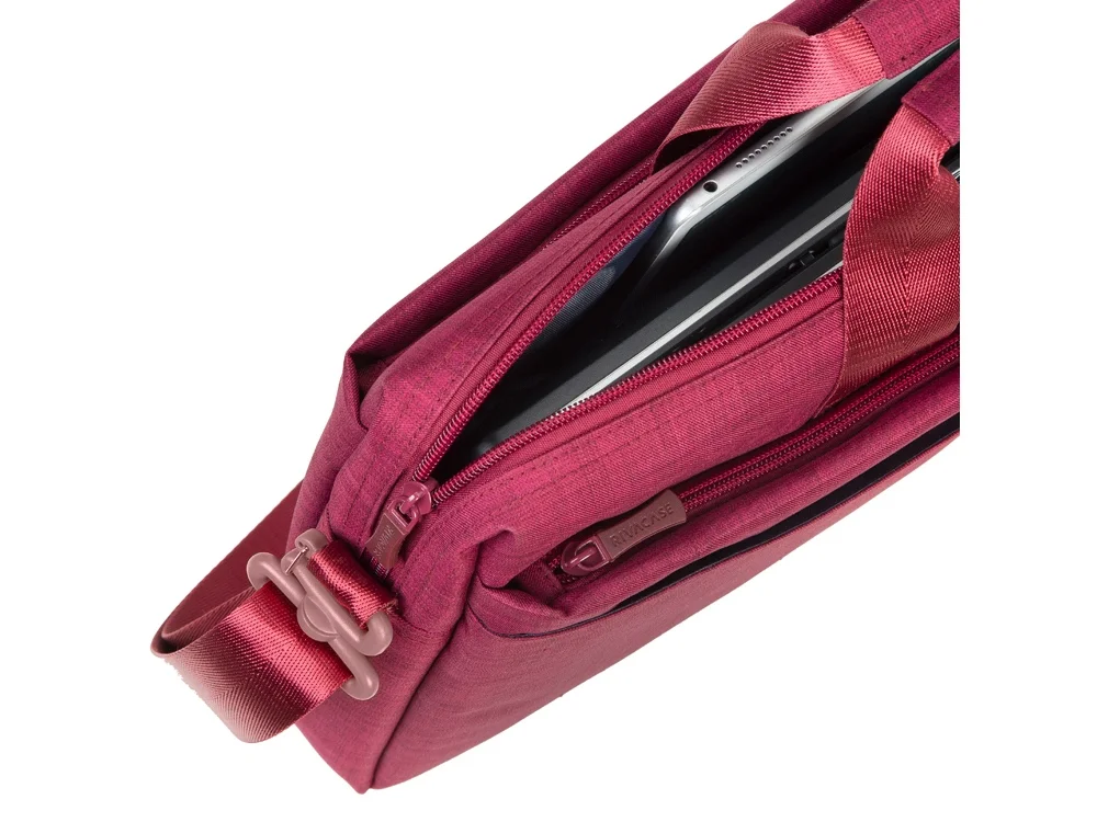 Сумка для ноутбука 15.6 красный - фото 5