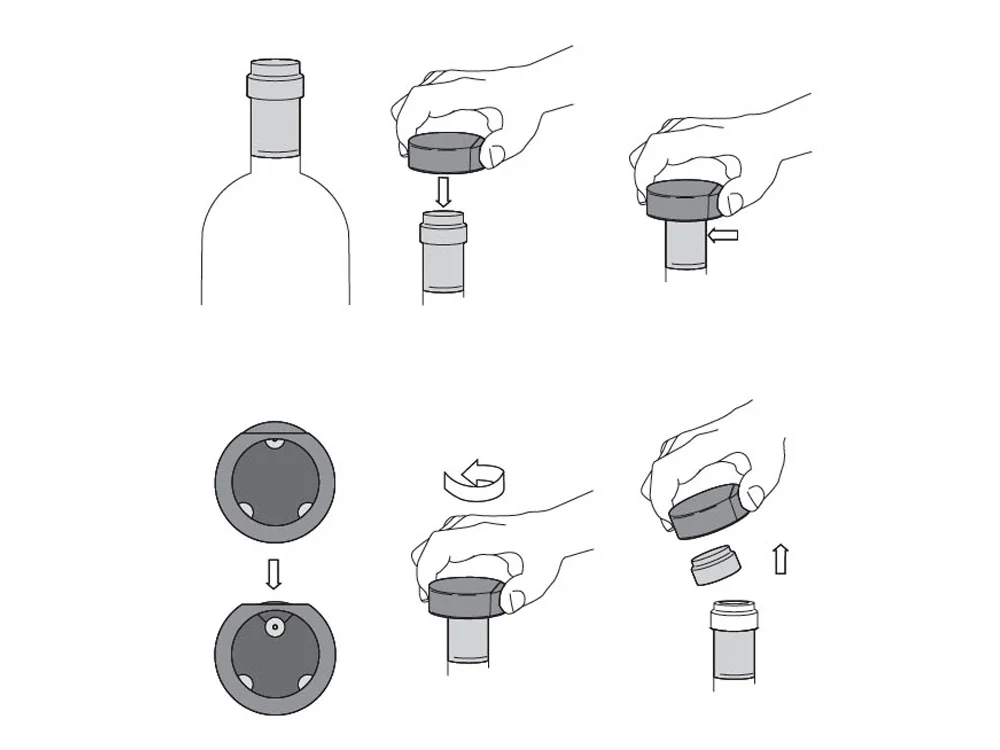 Нож для срезания фольги Foilcut черный - фото 4