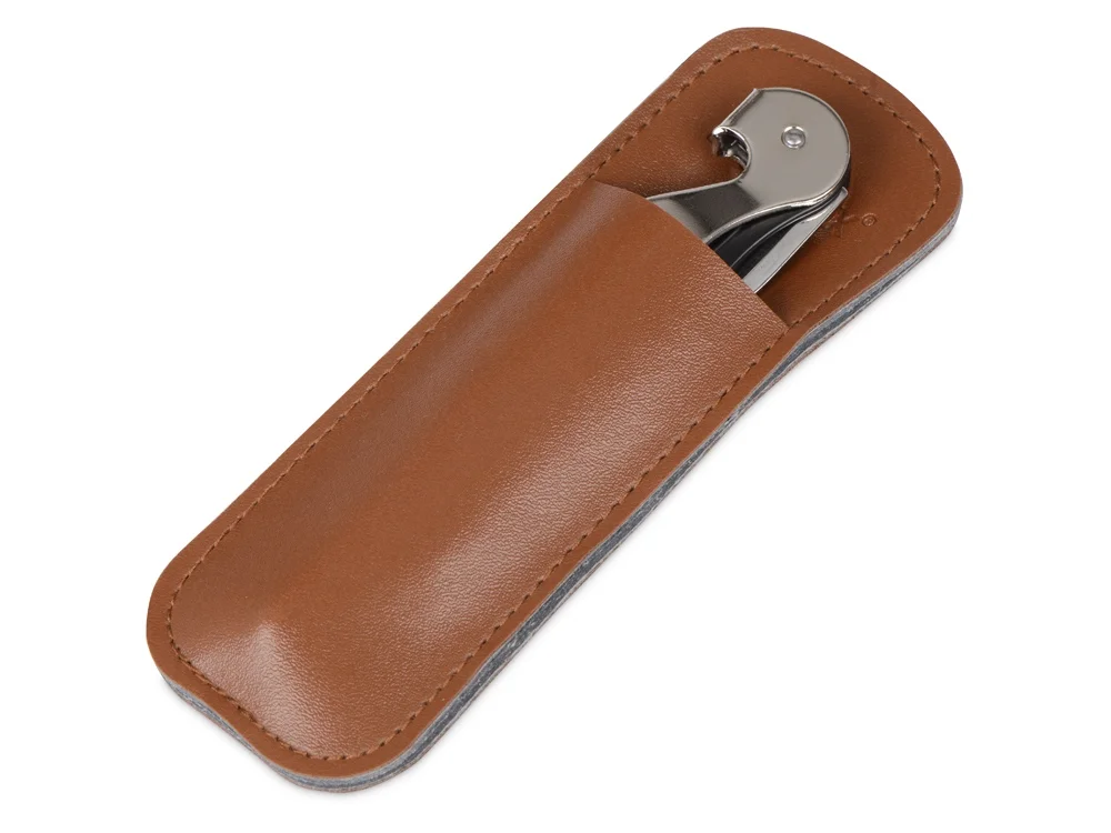 Футляр для штопора Corkscrew Case коричневый - фото 1