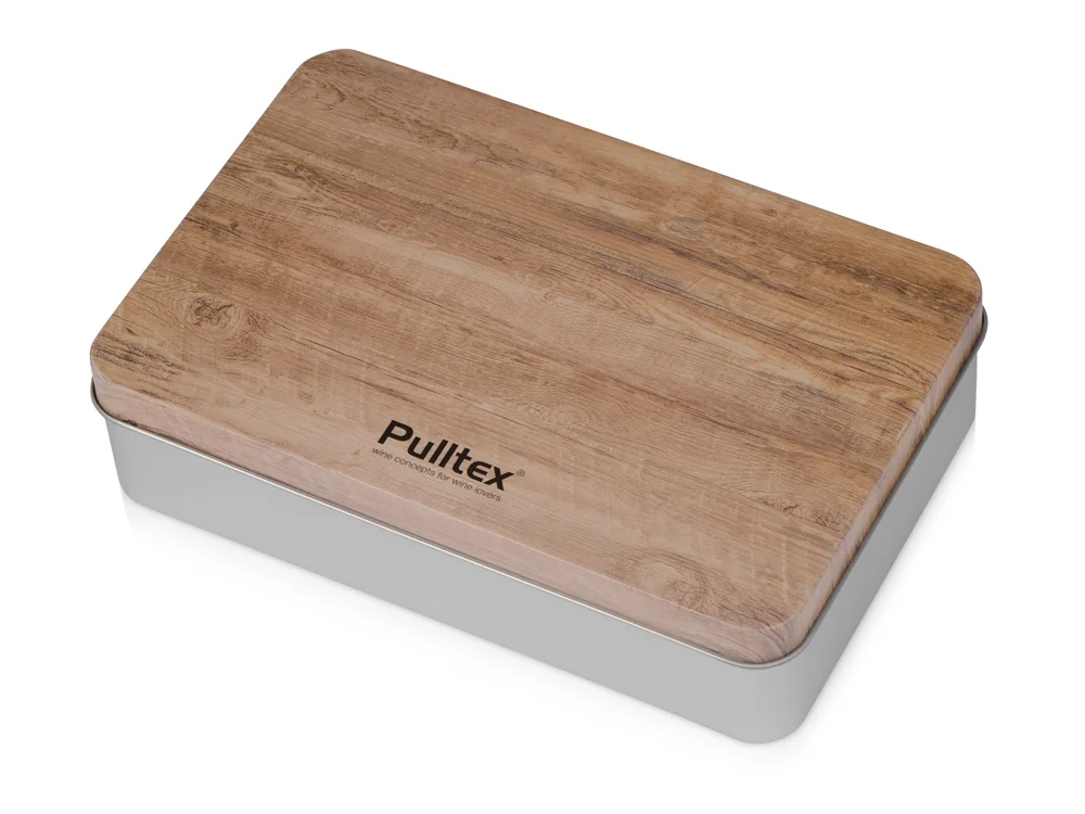 Подарочный винный набор ClickCut Set серебристый - фото 16