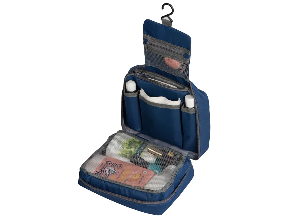Несессер для путешествий Promo темно-синий - фото 2