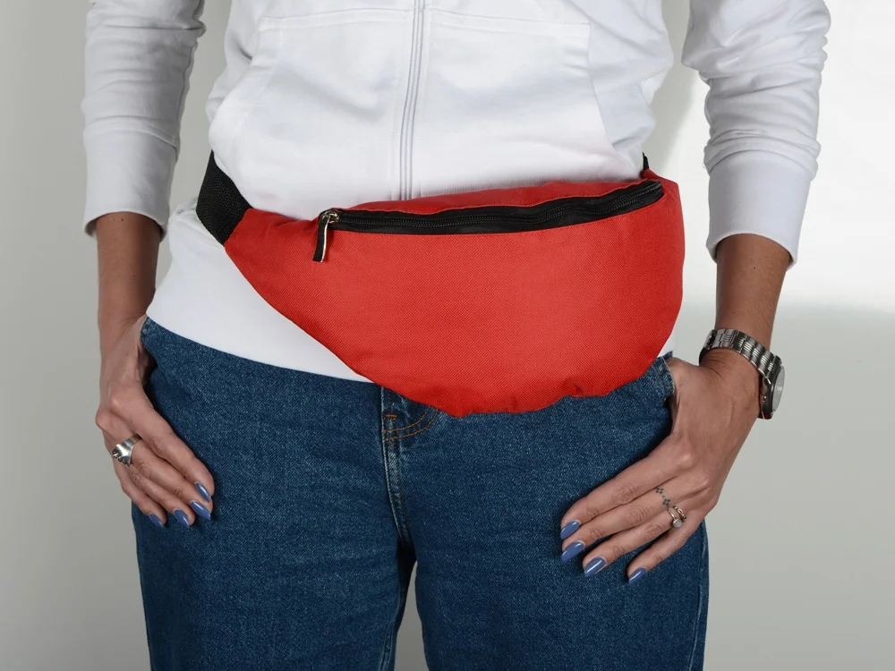 Сумка на пояс Sling красный - фото 5
