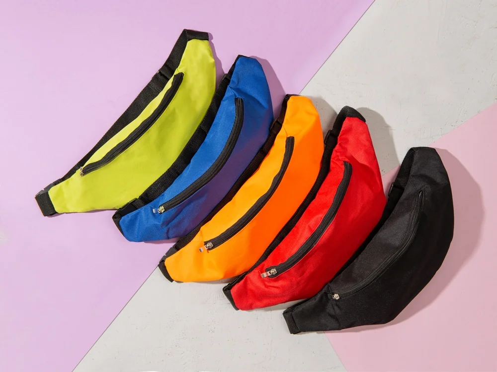 Сумка на пояс Sling красный - фото 8