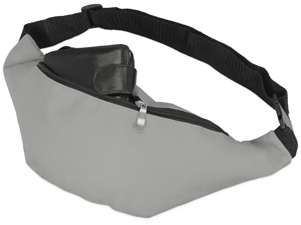 Сумка на пояс Sling серый - фото 2