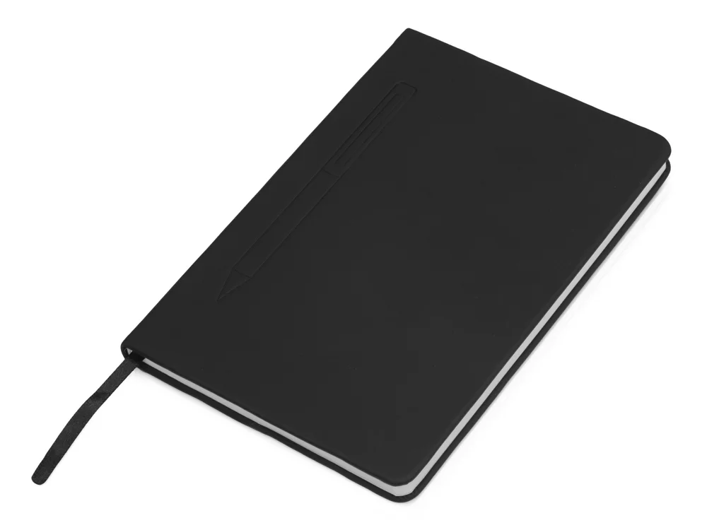 Блокнот А5 Magnet soft-touch с магнитным держателем для ручки - фото 4