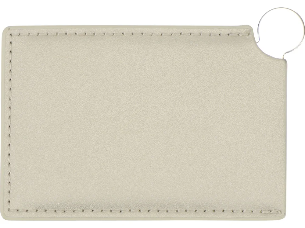 Зеркало в чехле Style серебристый бежевый - фото 4