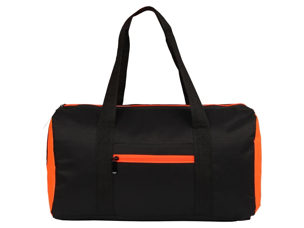Спортивная сумка Master черный/неоновый оранжевый - фото 3
