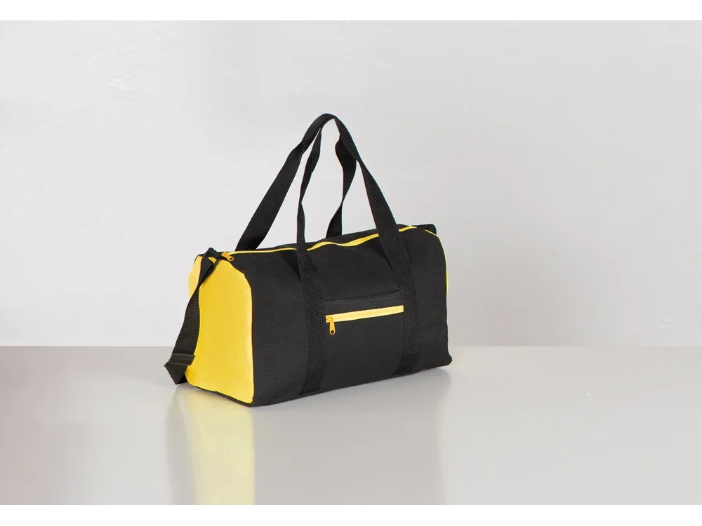 Спортивная сумка Master черный/неоновый желтый - фото 8