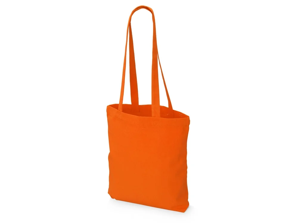 Сумка из плотного хлопка Carryme 200 200 г/м2 оранжевый - фото 2