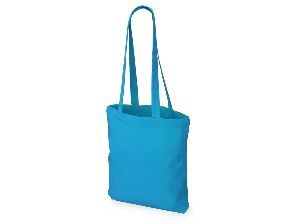 Сумка из плотного хлопка Carryme 200 200 г/м2 голубой - фото 2