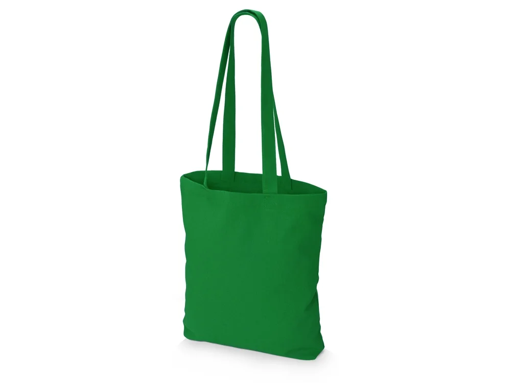 Сумка из плотного хлопка Carryme 200 200 г/м2 зеленый - фото 2