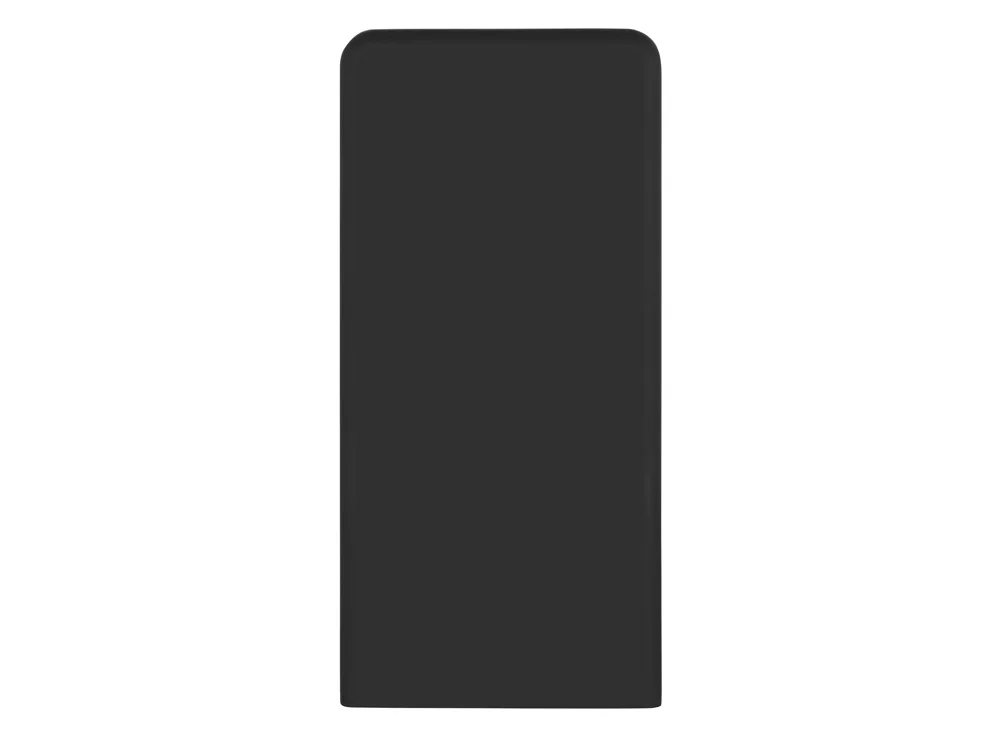 Внешний аккумулятор с подсветкой логотипа Faros soft-touch 4000 mAh черный - фото 5