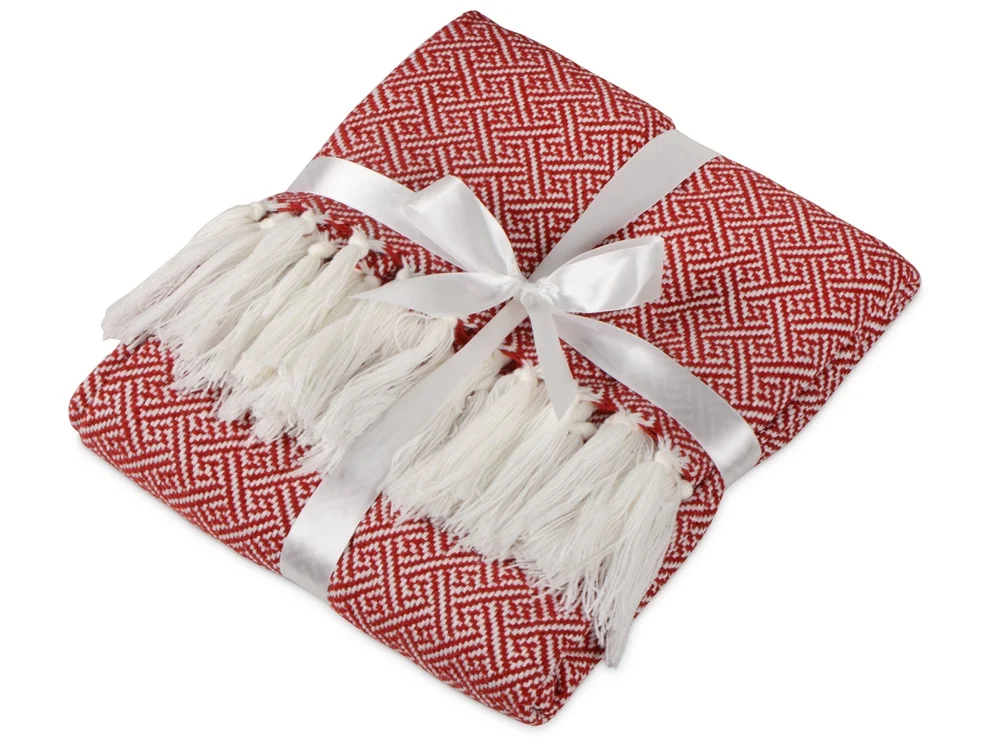 Плед акриловый с бахромой «Tassel» - фото 2