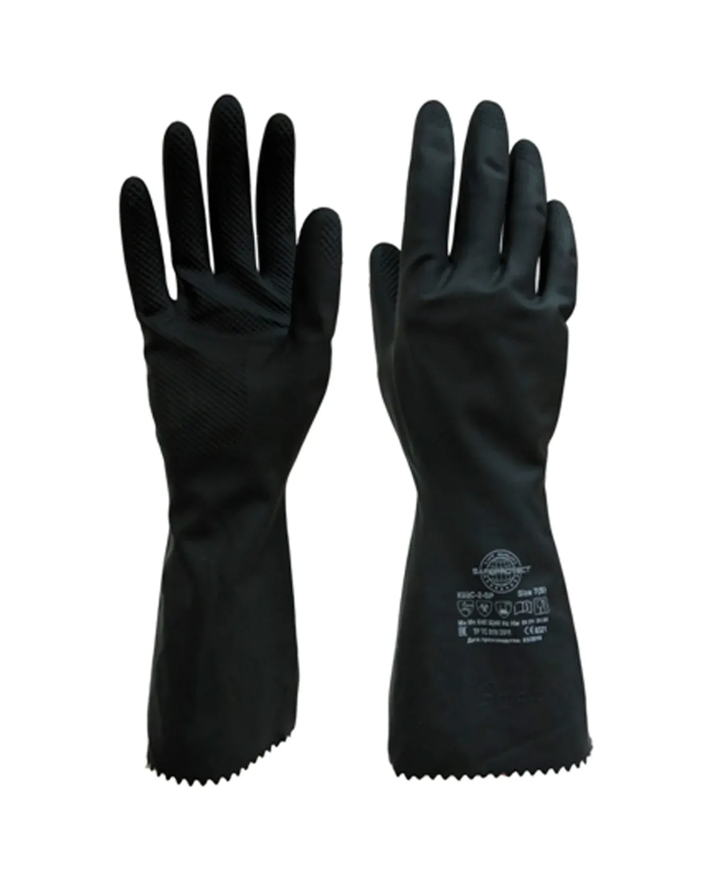 Перчатки КЩС-2-SP Safeprotect® латекс толщ.0 дл.300мм