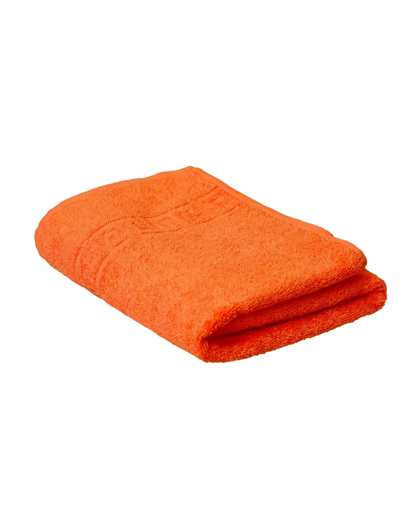 Полотенце махровое 100х180 оранжевый orange pepper 430 г/м2 Туркмения х30-, -
